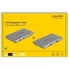 Delock Thunderbolt™ 4 Hub 3 Port mit zusätzlichem SuperSpeed USB 10 Gbps 8K