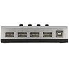 Delock Umschalter USB 2.0 mit 1 x Typ-B Buchse zu 4 x Typ-A Buchse manuell bidirektional