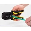 Delock Universelle Crimpzange mit Abisolierer für 8P (RJ45), 6P (RJ12/11) oder 4P Stecker