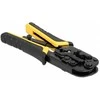Delock Universelle Crimpzange mit Abisolierer für 8P (RJ45), 6P (RJ12/11) oder 4P Stecker
