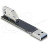 Delock USB 10 Gbps Adapteris USB Typ-A Buchse zu Stecker gedreht 90° unten