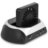 Doko stotelė Delock USB 10 Gbps Doko stotelė dla 2.5? / 3.5? SATA HDD / SSD lub M.2 NVME PCIE lub SATA SSD su wentylatorem (64280)