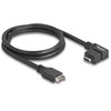 Delock USB 10 Gbps Kabelis Typ-E Key A 20 Pin Stecker zu USB Type-C™ Buchse gewinkelt 70 cm