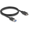 Delock USB 10 Gbps Kabelis USB Typ-E Key A 20 Pin Stecker zu USB Typ-A Stecker 80 cm