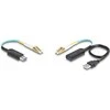 DELOCK USB 10 Gbps Typ-A Extender Set uber LC Duplex Kabelis