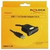 DELOCK USB 1.1 Parallel Adapteris