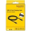 Delock USB 2.0 Schnelladekabel USB Type-C Stecker zu Stecker
