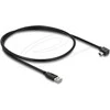 Delock USB 2.0 Kabelis Typ-A Stecker zu Typ Mini-B Stecker rechts gewinkelt 0,5 m