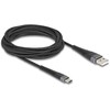DELOCK USB 2.0 Kabelis USB Typ-A St > USB Typ-C St 3m