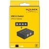 DELOCK USB 2.0 Switch für 4 PC an 4 Geräten
