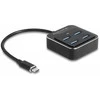 Delock USB 3.2 Gen 2 USB Type-C Hub su 4 x USB Type-A motele – 10 Gbps