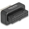 Delock USB 5 Gbps Adapteris Pfostenbuchse zu intern Typ-E Key A Buchse mit Gehäuse