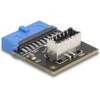 DELOCK USB 5 Gbps Adapteris Pfostenbuchse zu intern USB Typ-E Key A Buchse gewinkelt
