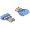 Delock USB 5 Gbps Adapteris Pfostenbuchse zu intern USB Typ-E Key A Stecker