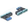 Delock USB 5 Gbps Hub 20 Pin Pfostenbuchse zu 2 x USB 5 Gbps 20 Pin Pfostenstecker