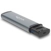 Skaitytuvas Delock DELOCK USB 5 Gbps Kartenleser mit SD und Micro SD Slot und Aufbewahrungsf�chern f�r Speicherkarten