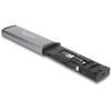 Skaitytuvas Delock DELOCK USB 5 Gbps Kartenleser mit SD und Micro SD Slot und Aufbewahrungsf�chern f�r Speicherkarten