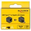 KARTA SIECIOWA DELOCK USB-C 3.1 1X RJ45 1GB