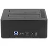 DeLOCK 64183 Dual Dockingstation fur 2 x SATA HDD / SSD mit Klon Funktion und Card Reader