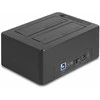 DeLOCK 64183 Dual Dockingstation fur 2 x SATA HDD / SSD mit Klon Funktion und Card Reader