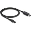 Delock USB Ladekabel 15 V für Elektrorasierer kompatibel mit Philips OneBlade Pro 360 HQ7 HQ8 HQ9 Serie - Rasierer Ladegerät Ersatzkabel 1 m