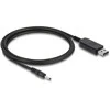 Delock USB Ladekabel 2,3 V für Elektrorasierer kompatibel mit Braun MGK3335, MGK3010, MGK3020 Serie - Rasierer Ladegerät Ersatzkabel 1,5 m