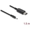 Delock USB Ladekabel 2,3 V für Elektrorasierer kompatibel mit Braun MGK3335, MGK3010, MGK3020 Serie - Rasierer Ladegerät Ersatzkabel 1,5 m