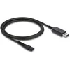 Delock USB Ladekabel 3,5 V für Elektrorasierer kompatibel mit Wahl Color Pro 9649 - Rasierer Ladegerät Ersatzkabel 1,8 m
