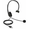 Delock 27177 - USB-Mono-Ausinės su Lautstärkeregler ultra-lengvos