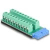 Delock USB Pfostenbuchse zu Terminalblock Adapteris 20 Pin
