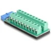 Delock USB Pfostenbuchse zu Terminalblock Adapteris 20 Pin