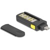 Delock DeLOCK 22031 prievadų blokatorius Prievado užraktas su USB Type-A raktu Juoda, Geltona 1 vnt.
