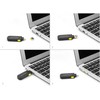 Delock DeLOCK 22031 prievadų blokatorius Prievado užraktas su USB Type-A raktu Juoda, Geltona 1 vnt.