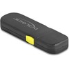 Delock DeLOCK 22031 prievadų blokatorius Prievado užraktas su USB Type-A raktu Juoda, Geltona 1 vnt.