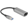 Delock DeLOCK 81571 zmieniacz płci / kabli USB Type-A RJ-45 Antracyt