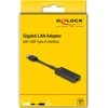 Delock USB Typ-A Netzwerk Adapteris Gigabit LAN 1 x RJ45 slim ASIX