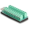 Delock USB Typ-E Key A Stecker zu Terminalblock Adapteris 20 Pin