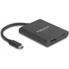 Delock USB Type-C™ Adapteris zu DisplayPort (DP Alt Mode) 8K mit HDR und Power Delivery 60 W