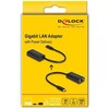 Karta jungiama į tinklą Delock - Karta jungiama į tinklą - Thunderbolt 3 - Gigabit Ethernet x 1 - juoda (61026)