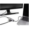 Delock USB Type-C™ Adapteris zu HDMI 4K 60 Hz mit USB Typ-A und USB Type-C™ Daten + PD 92 W