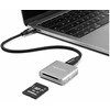 Atminties kortelė DeLOCK USB Type-C Card Reader for SD Express (SD 7.1) memory cards, card reader (aliuminio)