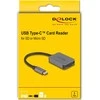 Skaitytuvas Delock Delock - Kortelių skaitytuvas (Micro SD, SD) - USB-C