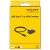 Delock USB Type-C™ keitiklis į 22 kontaktų SATA 6 Gb/s