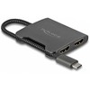 Delock DeLOCK USB-C Splitter>2xHDMI MST 4K 60Hz - 87778