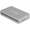 „DeLOCK 42018“, SSD korpusas, M.2, M.2, 40 Gbit/s, USB jungtis, sidabrinis