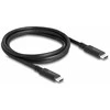 Delock USB4™ 40 Gbps Kabelis koaxial 1,2 m USB PD 3.1 Extended Power Range 240 W