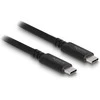 Delock USB4™ 40 Gbps Kabelis koaxial 1,2 m USB PD 3.1 Extended Power Range 240 W