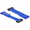 Delock Velcro kabelių raiščiai su kilpa L 150 x P 20 mm mėlyna 5 vnt