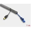 Delock Verdrahtungskanal 16 x 16 mm - Länge 1 m grau