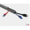 Delock Verdrahtungskanal 25 x 25 mm - Länge 1 m grau